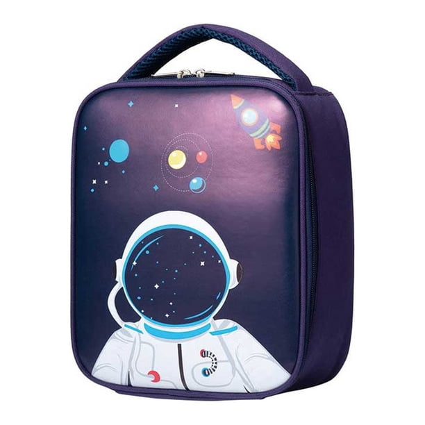Yuarrent Bolsa de almuerzo de dibujos animados de tela Oxford, enfriador de alimentos con aislamiento térmico, caja de almacenamiento fresca para Organizadores de utensilios de cocina tipo 4 Yuarrent HA069159-04