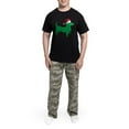 thumbnail image 5 of CafePress - Christmas Dachshund Pajamas - Men's Dark Loose Fit Cotton Pajama Set, 5 of 7