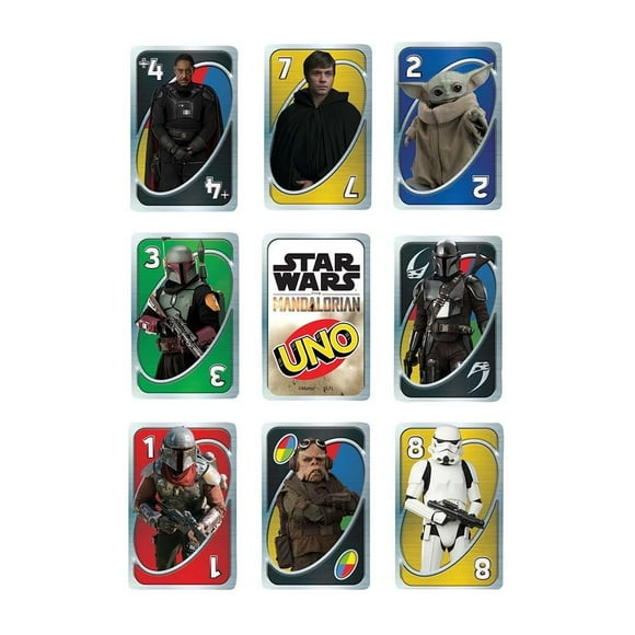 Juego de Cartas UNO MATTEL Mandalorian