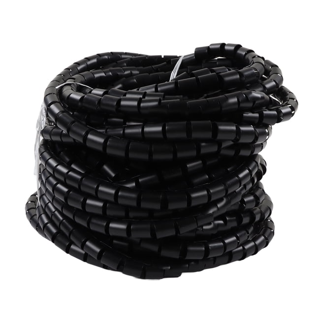 Wire Protector Sleeve Covers Wear Acid Alkali Wire Winding Tube Cable Protector Black