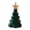 A-Green, variant on AZXY Christmas Ornament, White Christmas‑Tree Shaped Hanging Ornament with Golden Star, Xmas Decor, Festive Hanging Decoration for Christmas Tree, Indoor Home Mantel Tabletop Holiday Seasonal Decor