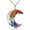 Light Yellow Color, variant on 7 Chakras Tree Of Life Necklace Wire Wrap Crescent Moons Crystal Pendants Chip Quartz Natural Stone Resin Stainless Steel