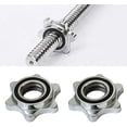thumbnail image 2 of 2 pcs25mm - Stainless Steel Spinlock Barbell Clamps Dumbbell Nut Lock Collars, 2 of 4