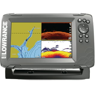 Lowrance HOOK Reveal 7 SplitShot - 7-inch Fish Finder with SplitShot  Transducer, Preloaded C-MAP US Inland Mapping 