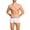 White, variant on Men's Obviously B03-1A EveryMan AnatoMAX Trunk (Black L)