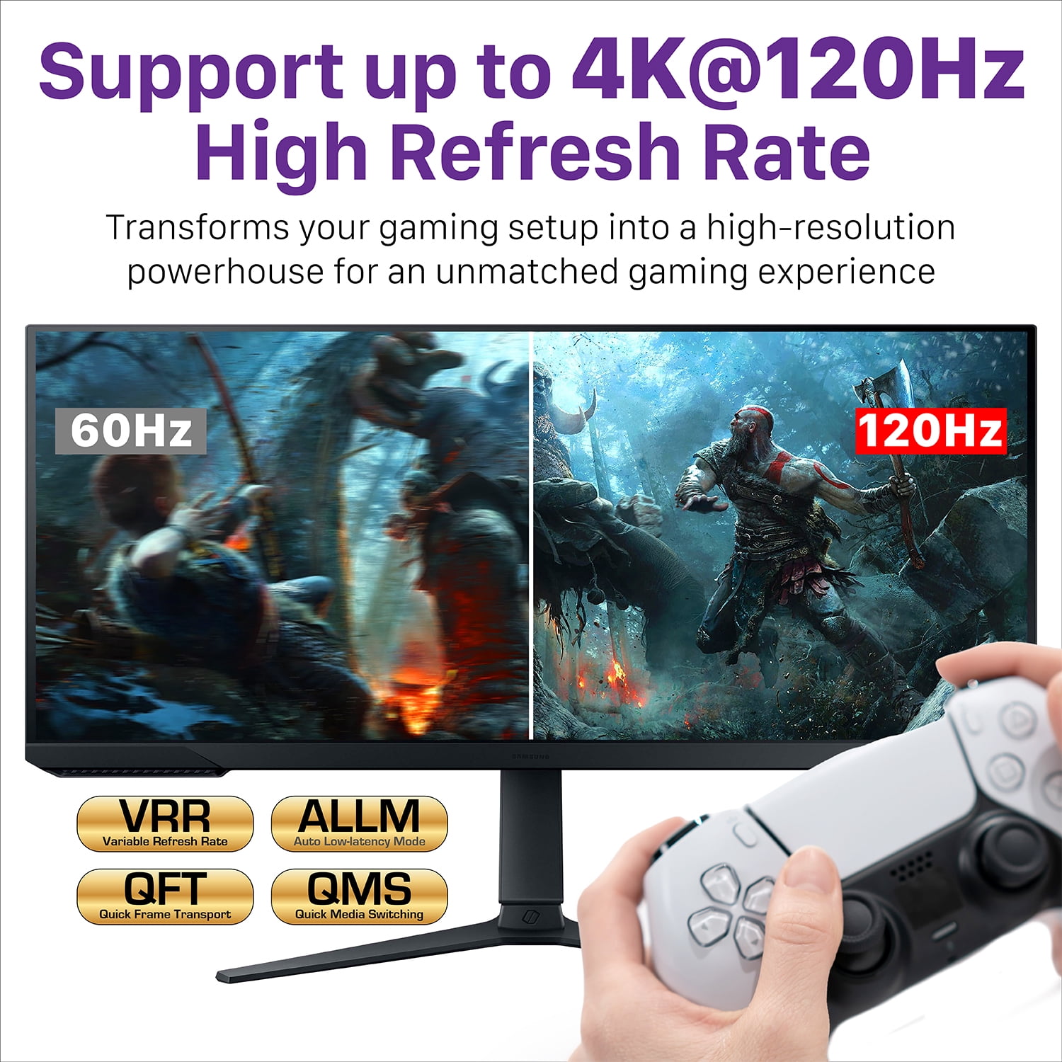 Fosmon 8K 3 Ports HDMI Switch with Remote, 3 In 1 Out 4K@120Hz 8K@60Hz HDR HDCP 2.3 HDMI 2.1 Splitter, Ultra High Speed 48Gbps for PS5, Xbox, Apple TV, Fire Stick