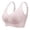 Pink, variant on Women's Red Minimizer Bra Plus Size Anti Sagging Lingerie, Adjustable Side Support Vest, Big Bust Look Small Underwear, Lifting Push Up Daily Top
