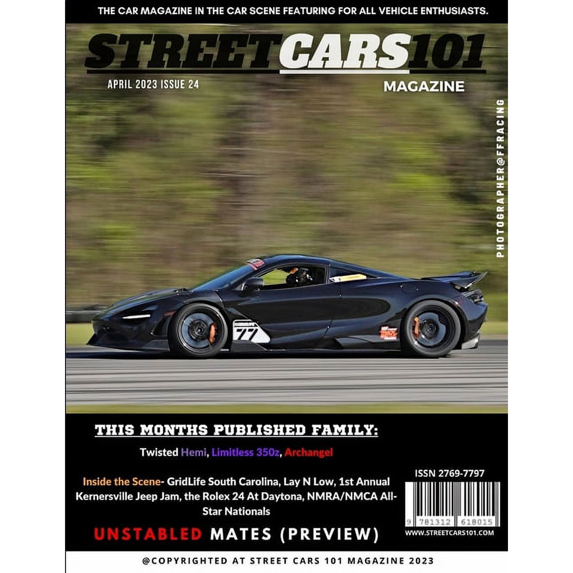 Street Cars 101 Magazine- April 2023 Issue 24, (Paperback)