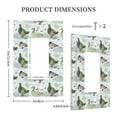 thumbnail image 3 of Balery Mallard Ducks Wild Birds for Duplex Wall Plates Kit, Electrical Outlet Covers, Standard Size 1-Gang 5.0" x3.0", Electric Receptacle Plug Covers-Style U, 3 of 6
