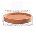 thumbnail image 2 of Home Synthetic Resin Plant Saucer, Flower Pot Drip Trays for Living Room Balcony, 2 of 7