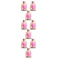 thumbnail image 3 of Sonducket 3 pack/lot Support Bra - Transpirable para máxima comodidad Cómodo Nylon Seamless Bras Top Fitness Sports Bra Rose red L Type1 NO1, 3 of 6