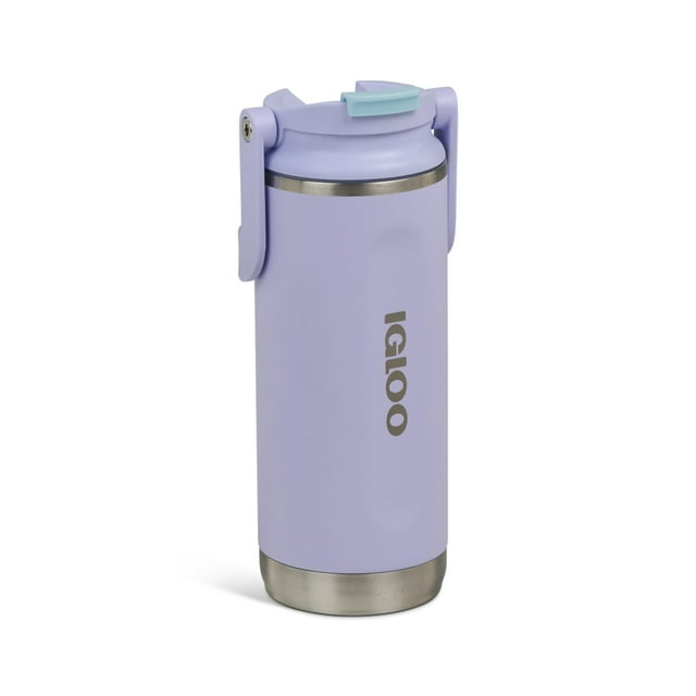 Vaso Térmico Igloo FlipNSip 473 mL Acero Inoxidable Lila