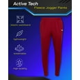 thumbnail image 2 of iXtreme Men's Jogger Pants - 3 Pack Athletic Performance Fleece Jogger Sweatpants for Men (S-2XL), 2 of 8