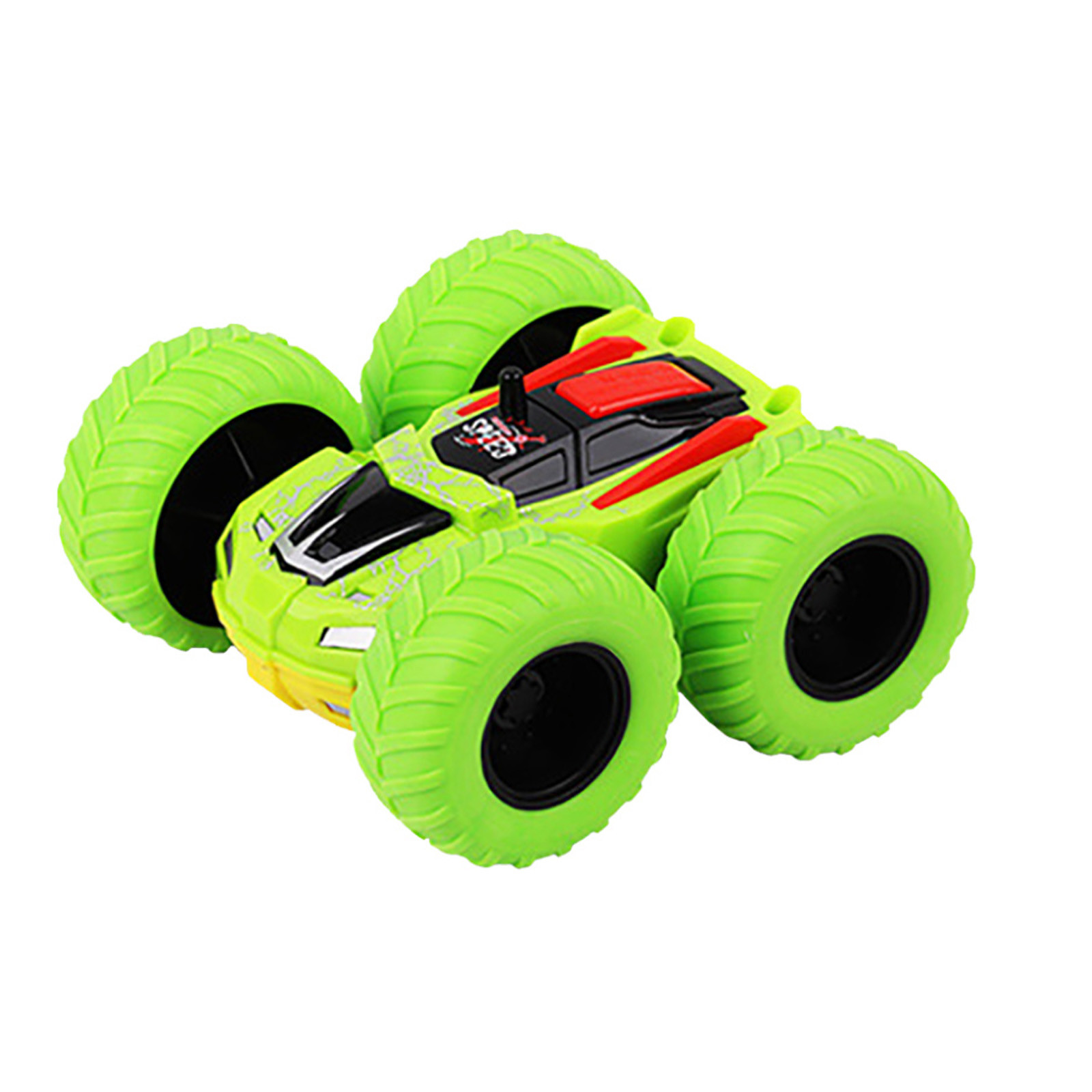 Baby Toys Pull Back Cars Toys Truck DoubleSided Inertance Friction Powered Vehicles Gift