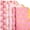 Pink 3 Rolls, variant on HOMERAL Christmas Wrapping Paper Roll - Green Gift Wrap with Christmas Trees, Snowflakes, Stars, Stripes - Perfect for Christmas - 17 X 120 Inch(3 Rolls)