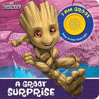 Pre-Owned Marvel Guardians of the Galaxy: A Groot Surprise Sound Book [With Battery] (Board book) 1503756777 9781503756779