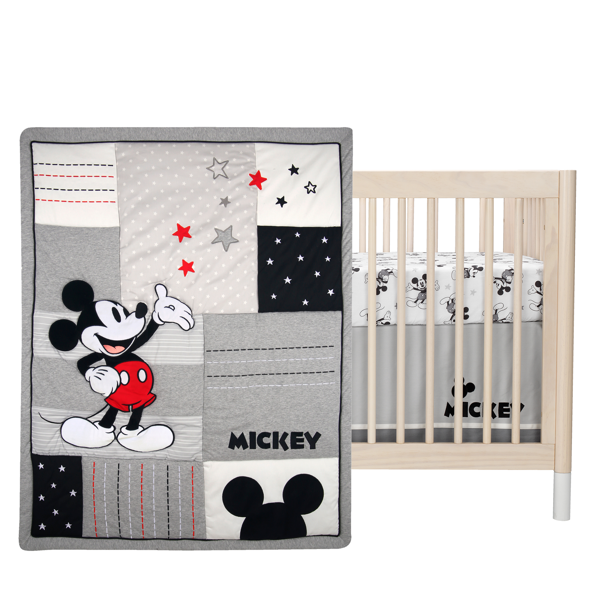 lambs and ivy mickey mouse bedding