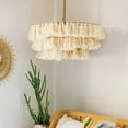 thumbnail image 2 of Arturesthome Handmade Woven Rope Pendant INS Creative Home Decoration Lampshade, 2 of 10