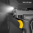thumbnail image 5 of Naxoaeo Tire Inflator Air Compressor Cordless Car Tire Pump with 12V Rechargeable Li-ion Battery 150 PSI Portable Handheld Air Pump for Cars Motorcycles with Emergency LED Light, 5 of 7