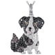 thumbnail image 1 of Dijes y Cadenas DogNeck06 1Pza Australian Shepherd Negro/Plata Metal Cadena y Dije. High Monaco MXOKG-001, 1 of 5