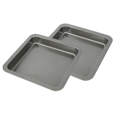 Range Kleen 9  Square Cake Pans Non-Stick  Set of 2