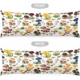 thumbnail image 5 of Mushroom Body Pillow Cover Decorative Long Pillow Case with Zipper Soft Large Bedding Pillowcase Cushion Covers for Bedroom,Couch,Sofa,Home Gifts 20"x54", 5 of 6