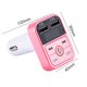 thumbnail image 3 of Adaptador De Transmisor Fm Para Automóvil Cargador de coche de llamada 12V-24V Adaptador de coche de radio M con pantalla digital (rosa) Ndcxsfigh Accesorios para autos y motos, 3 of 8