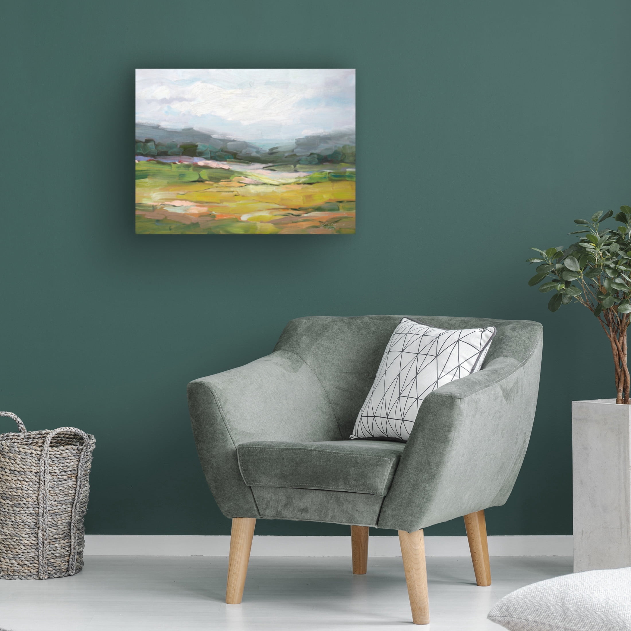 Canvas Wall Art - Rebecca Fox 'Quiet Place' Wall Art for Living Room, Bedroom, or Office Décor by Trademark Fine Art - 19 x 14 Inches