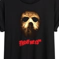 thumbnail image 3 of Friday the 13th - Dark Mask Fade  - Women's Oversized T-Shirt, 3 of 5