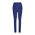 thumbnail image 5 of Sngxgn Women's Stretch Pants Yoga Leggings(Blue,S), 5 of 7
