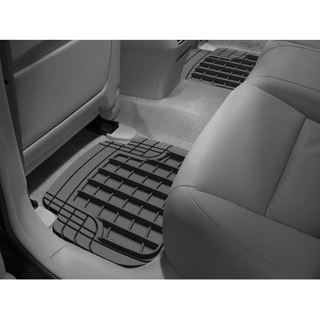 WeatherTech Black Rubber Floor Mat Set