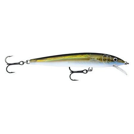 UPC: 0022677255668 | Rapala Husky Jerk 10 Fishing Lure 4 3/8oz Olive Ghost