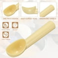 thumbnail image 3 of 2pcs Plastic Ice Cream Scoops, Fruit Spoons Watermelon Scooper for Ice Cream Yogurt Cupcake Melon Ball Orange Beige, 3 of 6