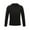 Black, variant on Alvivi Toddler Girls Boys Fleece Baselayer Thermal Shirt Tee Long Sleeve T-Shirts Undershirt Tops White 2-3