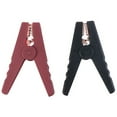 thumbnail image 1 of 2pcs Large 100A Crocodile Alligator Clips Car Battery Chargers Insulated Clamp, 1 of 9