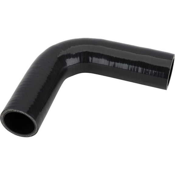 Speedway Motors 90 Degree Silicone Radiator Hose 12 Inch Length 1.50 Inch Inside Diameter 3 Layer Reinforced High Temperature Coolant Hose Universal Fit