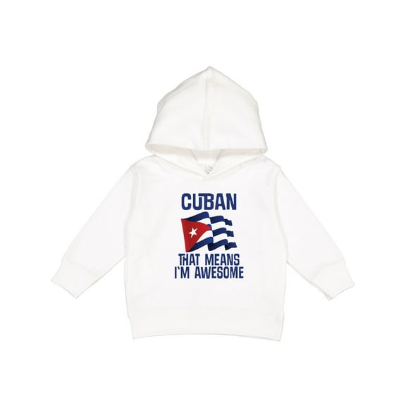 Inktastic Cuban Awesome Pride Toddler Hoodie