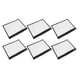 thumbnail image 3 of Zipper Pouch, Multipurpose Water Resistant Organizer Storage PVC Zipper Pouch 6pcs For Travel, 3 of 8