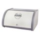 thumbnail image 1 of Contenedor de almacenamiento de pan Caja De Pan De Esquina Multiusos Para Encimera De Cocina, Productos Horneados, Galletas, Blanco Y Gris Blanco Gris Fanmusic Contenedor de almacenamiento de pan, 1 of 7