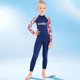 thumbnail image 5 of DIVE&SAIL Traje de buceo para niños Traje de neopreno con estampado de flores para nadar (Azul oscuro M), 5 of 9