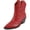 Red, variant on Women’s Incity Pointed Toe Western Ankle Boot (Brown, 7)