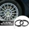 thumbnail image 2 of Unique Bargains Plastic 67.1mm to 60.1mm Car Hub Centric Rings Wheel Bore Center Spacer 2pcs, 2 of 6