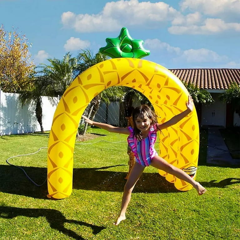 BigMouth Inflatable 6ft Pineapple Tunnel Yard Sprinkler
