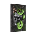 thumbnail image 3 of Sword Pierced Skull With Snake Light Switch Cover Decorator No Device Blank Wall Plate 1-Gang Receptacle Outlet Decor, 3 of 7