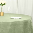 thumbnail image 2 of Efavormart 120" Sage Green Accordion Crinkle Taffeta Rectangular Table Cover - Perfect for Wedding Ceremonies, Party Dacorations, Upscale Occasions, Birthday Celebrations, and Any Special Event, 2 of 11