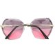 thumbnail image 3 of 1Pc Fashion Sunglasses Crystal Party Glasses UV Protection Glasses Delicate Eyewear Accessories (Golden Light Double Red), 3 of 3