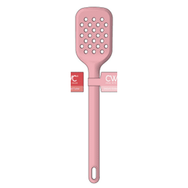 Cook With Color Pink 12 inch Silicone Slotted Turner