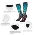 thumbnail image 3 of Vsdgher Colorful Rainbow Glitter Knee Socks, High Socks Long Stretchy Sock Women Knee High Stocking, Long Socks for Women, 3 of 6