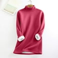 thumbnail image 1 of IMENGL T-Shirts Thermiques à Col Montant pour Femmes, Rose m, Taille M-3TG, 1 of 7