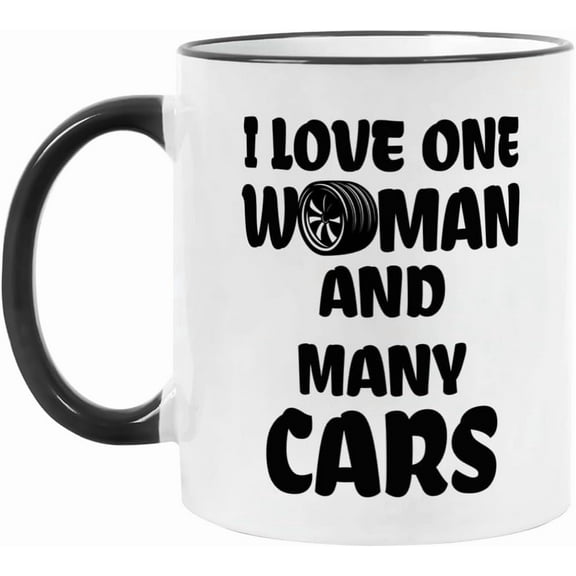 Funny Gifts for Car Lover,Car Enthusiast Coffee Mug, Birthday Christmas Gifts for Car Guy Mechanic Husband Boyfriend Him, Gearhead Tea Cup 11 OZ